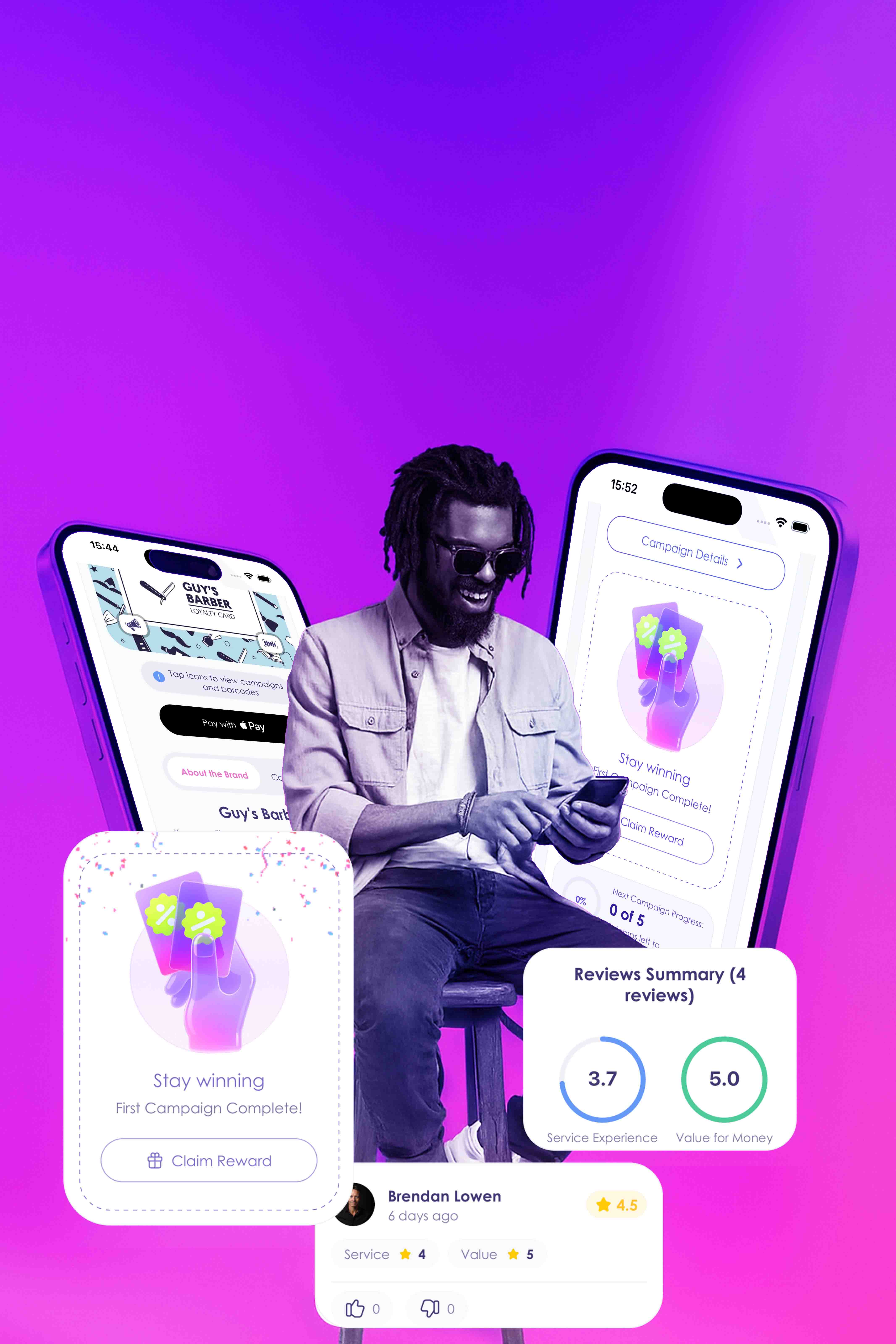 Cashless payments with CardSpace